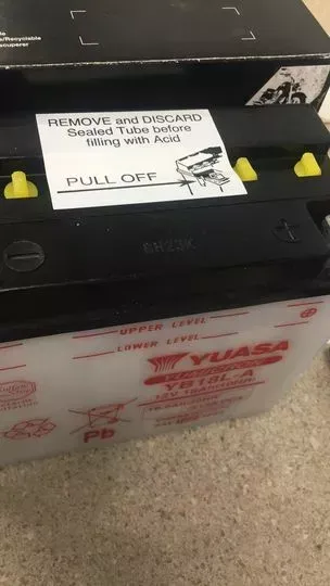 YUASA YUMICRON - Y50-N18A-A - YUAM228AY CONVENTIONAL 12-VOLT DRY BATTERY