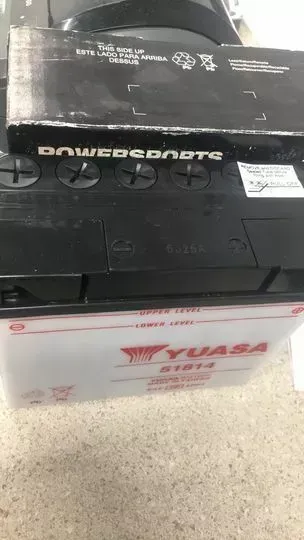 YUASA YUMICRON - 51814 - YUAM2219B CONVENTIONAL 12-VOLT DRY BATTERY