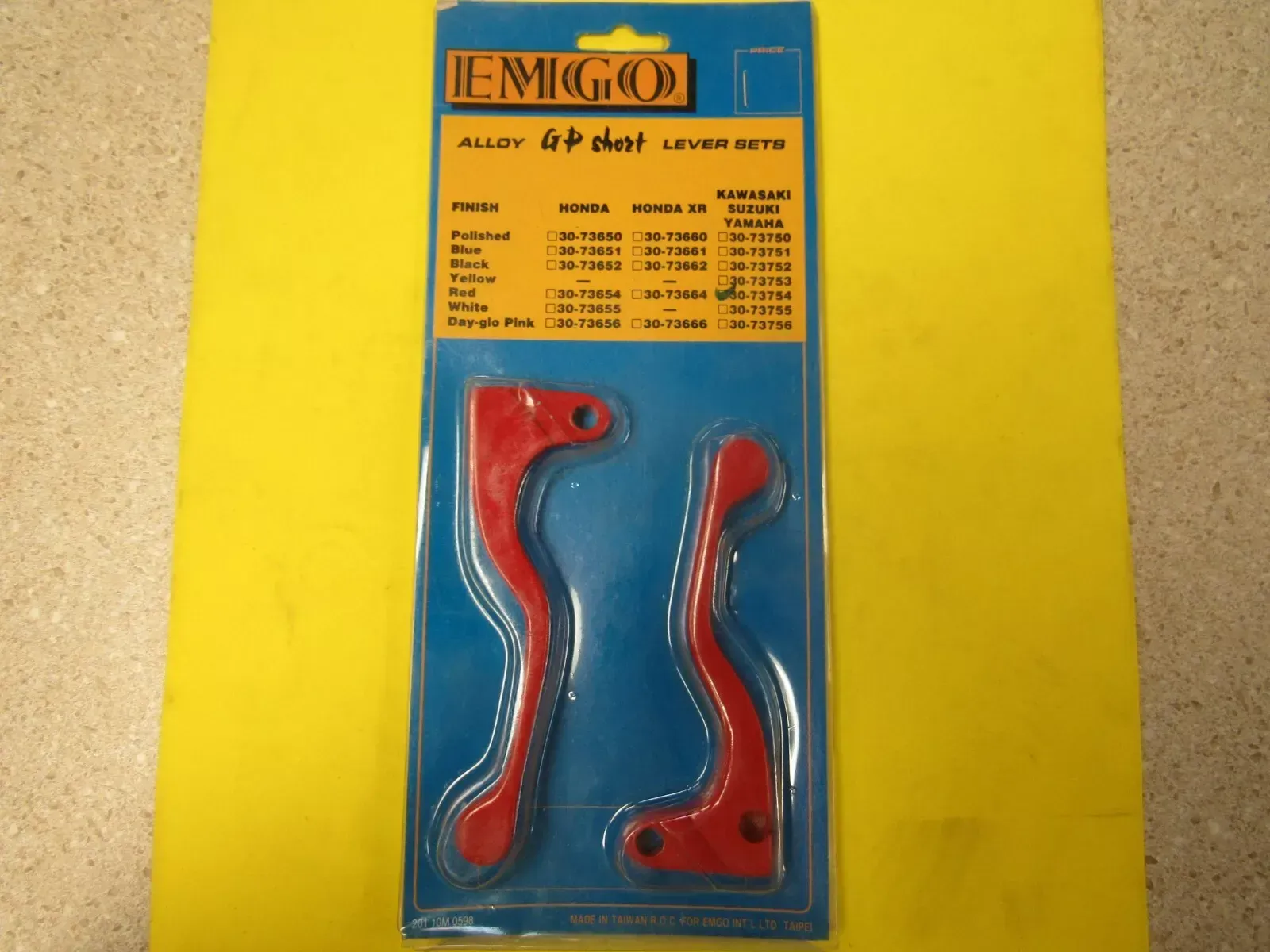 44-41070 Yamaha Suzuki Kawasaki Short Power GP RED Set Brand New Replacement