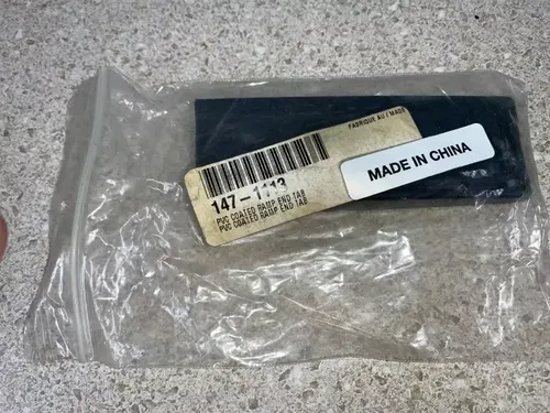 PVC Coated Ramp End Tab