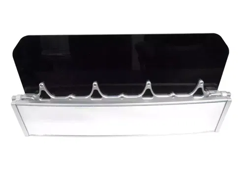 AXIA ALLOY 12" PANORAMIC REARVIEW MIRROR CHROME W/TINTED SUN VISOR 12-9317