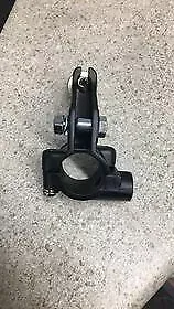 EMGO - 34-73812 -2 PIECE CLUTCH LEVER PERCH BRACKET, BLACK FOR YAM #33G-82911-00