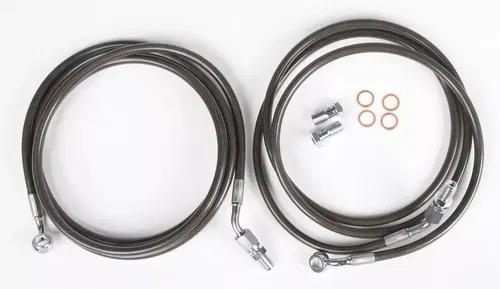 Streamline Stainless REAR Brakeline Kit Polaris XP900-R-SM SMOKE COLOR NOS