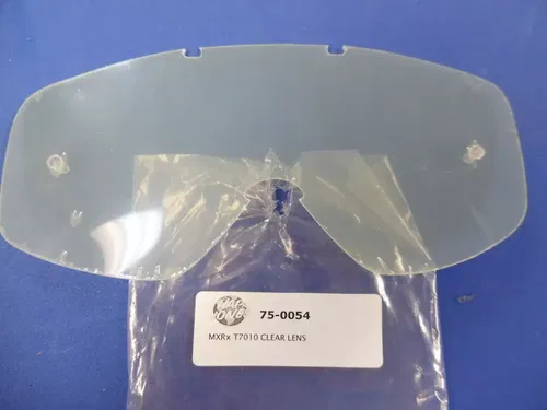 BIN13:D 06-144 75-0054 HAP JONES MXRx T7010 REPLACEMENT LENS CLEAR NEW