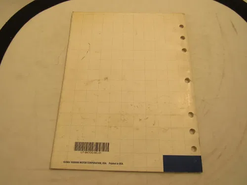 2005 YZ125/YZ250 GENUINE OEM OWNERS TECHNICAL ORIENTATION GUIDE/ LIT-BKTOG-MC-01