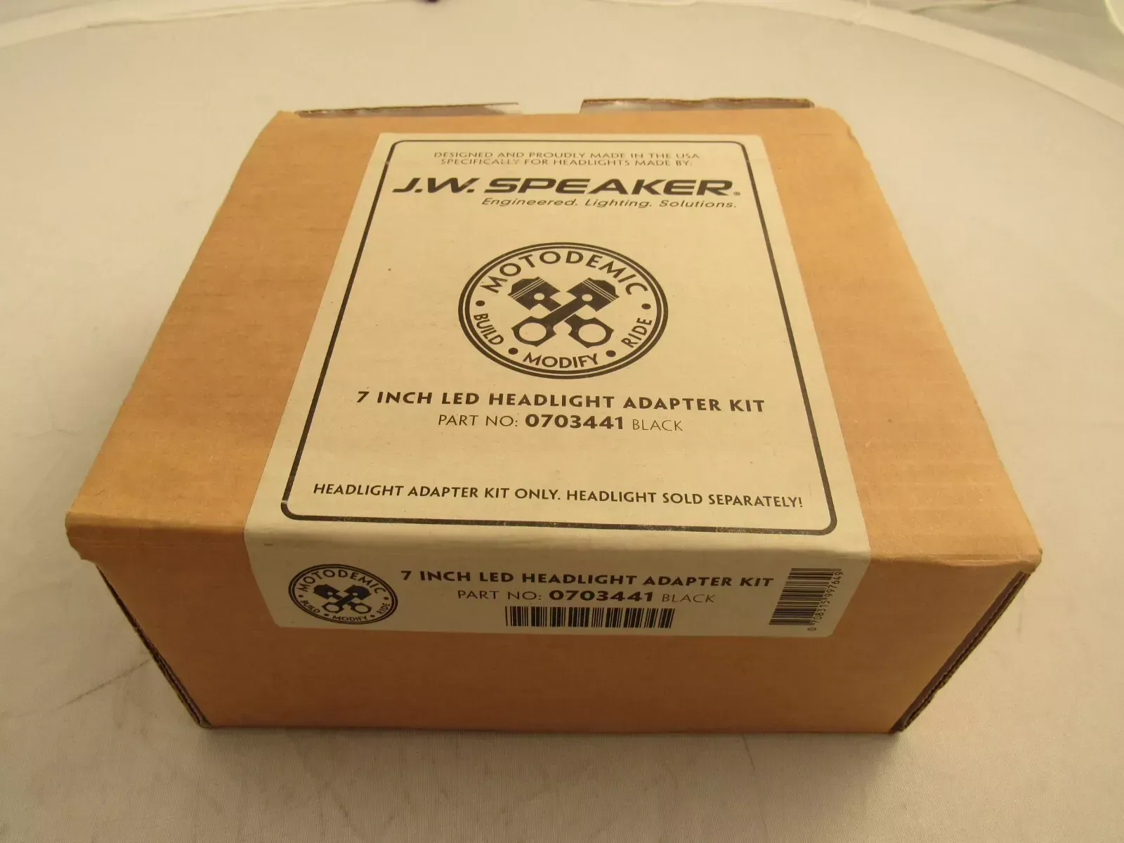 J.W. Speaker 7" Headlight RING/COVER Moto Guzzi Bellagio / Griso v7 v11 Breva