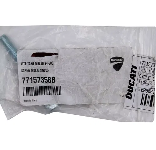 Genuine Ducati Screw Part Number - 77157358B EACH