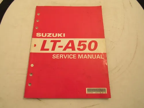 2002 SUZUKI LT-A50 OWNERS SERVICE MANUAL/ PART# 99500-20210-01E