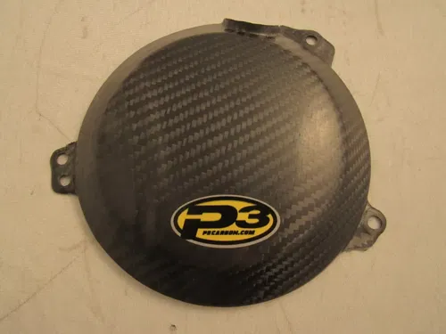 P3 CARBON Carbon Fiber Clutch Cover Husqvarna FE250 350 FX350 FC250 FC350 713050