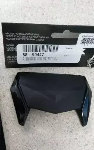 ZOX - 88-90447 - Z-MOD FRONT UPPER VENT MATTE BLACK