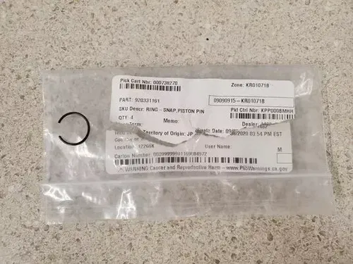 NOS BRAND NEW SNAP PISTON PIN RING PN 92033-1161 KAWASAKI SUZUKI
