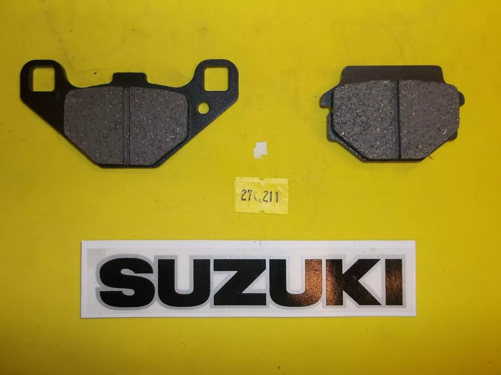 27-211 Emgo 67 SUZUKI FRONT/REAR Brake Pads  87 GSXR 50 / 91-96 GN 125