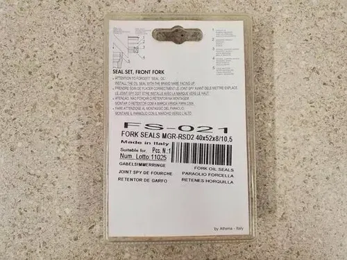 NEW OEM NOS PARTS UNLIMITED FORK SEAL 40X52X8 PART# FS021  OR  FS-021