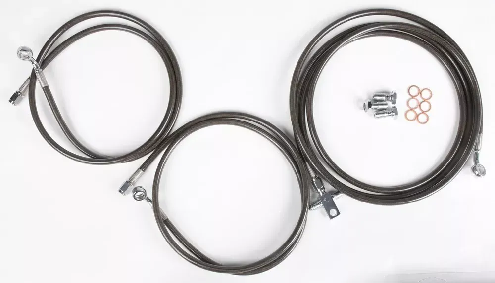 Streamline Rzr570-R-4-SM Brake Line Kit (+4in.) Polaris 2013-2016 NOS 170-0948