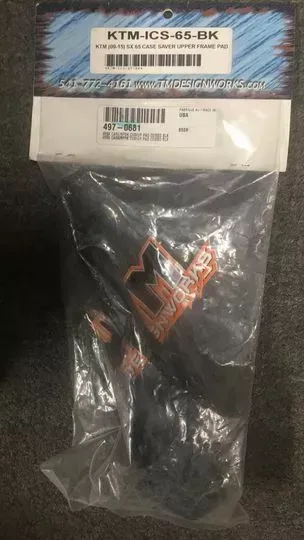 TM DESIGNWORKS - KTM-ISC-65-BK - KTM CASE SAVER UPPER FRAME PAD