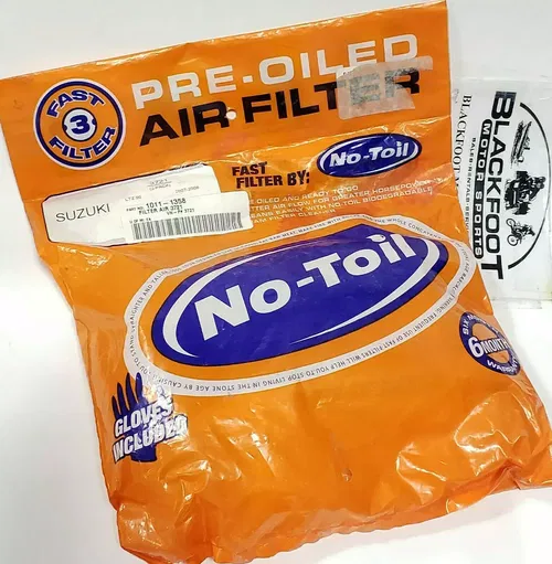 No Toil Pre-Oiled Air Filter NT3721 FOR 2007-2008 Suzuki Quadsport LTZ90 NOS