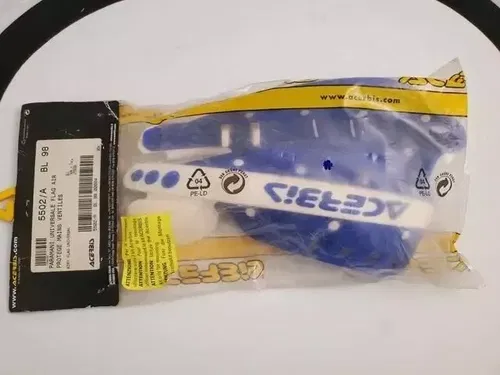 ACERBIS -5502/A FLAG HAND GUARDS BLUE AND WHITE -N.O.S.