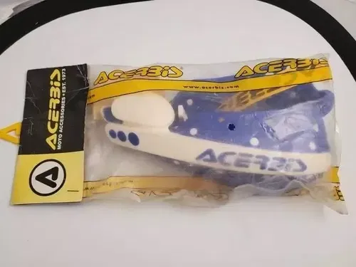 ACERBIS -5502/A FLAG HAND GUARDS BLUE AND WHITE -N.O.S.