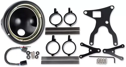 J.W. Speaker 7" Headlight Conversion Kit Triumph 07-2012 Street Triple 8700/8790