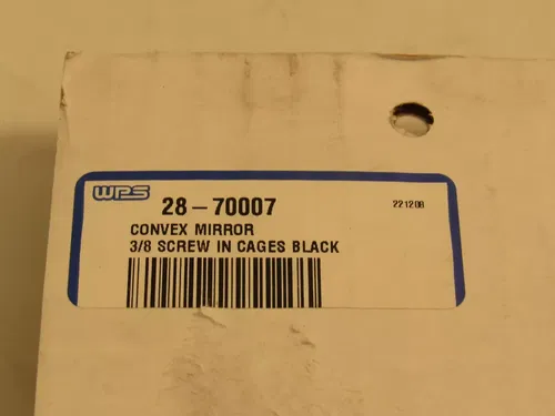 Modquad Convex Mirror 3/8 Screw Mount in Cages Black M-SCREW-Black Brand New NOS