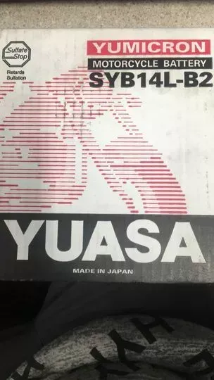 YUASA YUMICRON - SYB14L-B2 - YUAM2214B CONVENTIONAL 12-VOLT DRY BATTERY