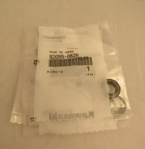 Brand New OEM NOS Kawasaki NINJA H2 W800 Genuine Ring-O Seal - 92055-0820
