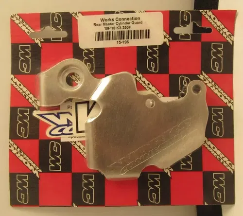 Works Connection Rear Master Cylinder Guard 2009-2018 Kawasaki Kx250F 15-196 NOS