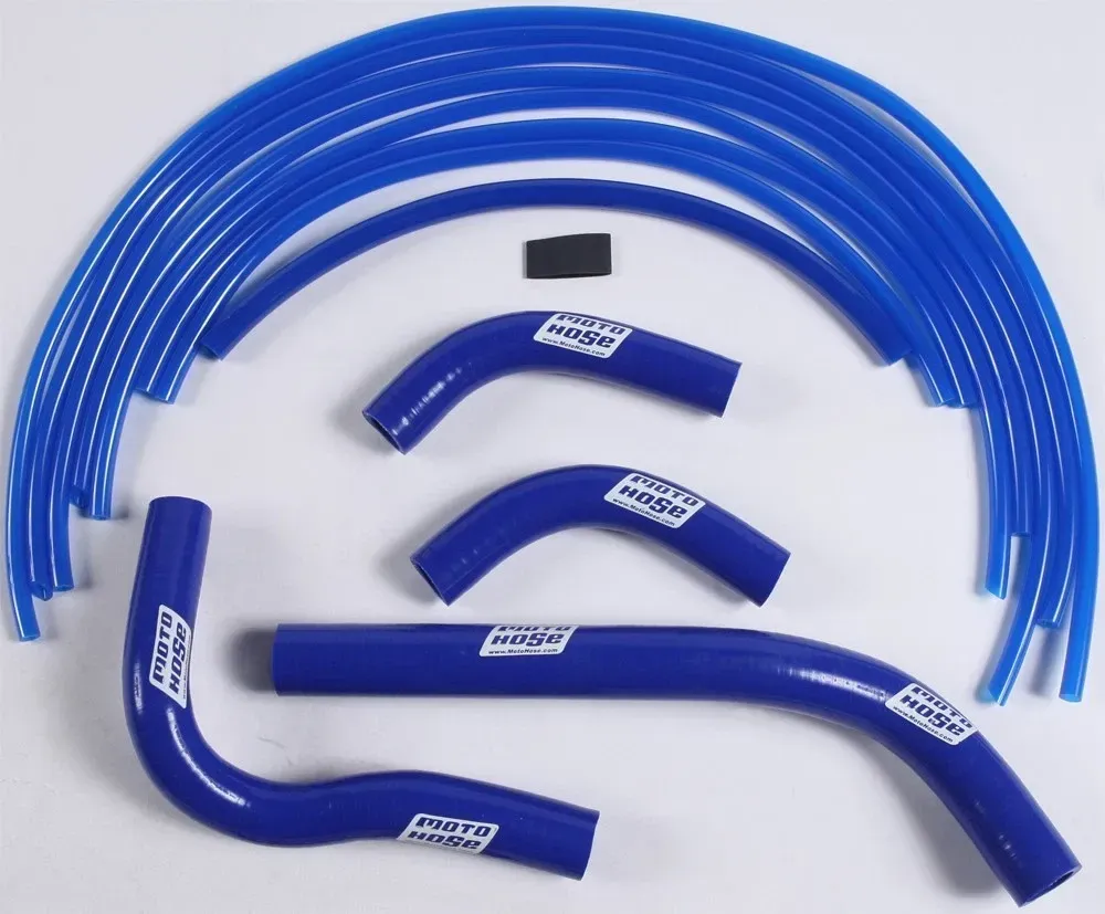 2004-2009 CRF250R MOTO HOSE SILICONE HOSE KIT (BLUE)/ PART# 24-15B