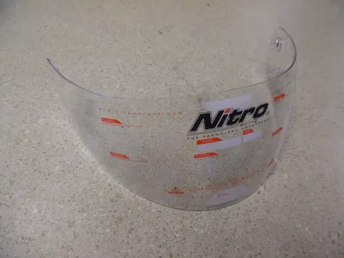 08-21 NITRO HELMETS REPLACEMENT CLEAR VISOR/SHIELD FOR 992FF 104162 NOS PART