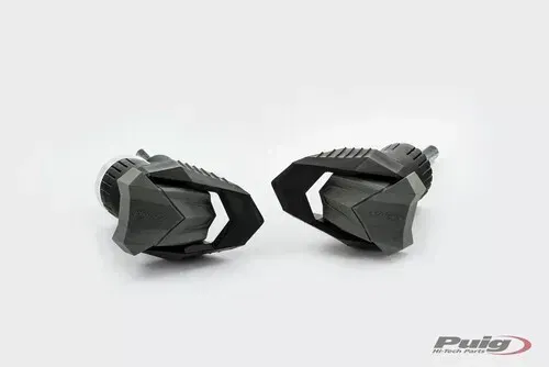 PUIG FRAME GUARDS R12 FOR YAMAHA MT-09 850 STREET RALLY 2014-2016 BLACK 6857N