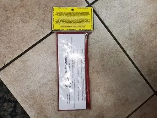 NEW RED OUTERWEARS WATER REPELLENT PRE-FILTER NOS PN# WR3950V  20-1308-03