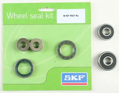 SKF WHEEL SEAL KIT W/BEARINGS FRONT/ WSB-KIT-F017-KA