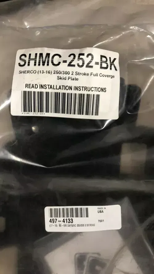 T.M. Designworks Skid Plate, Black - SHMC-252-BK