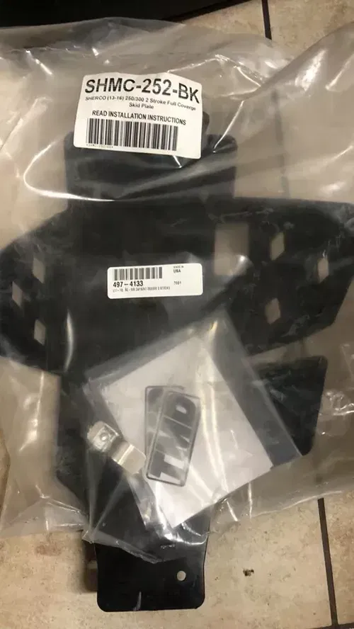 T.M. Designworks Skid Plate, Black - SHMC-252-BK