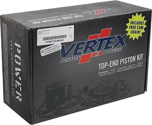 Vertex Top End Piston Kit 2013-2015 Rmz250 Forged High Compression VTKTC23862C