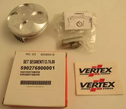 Vertex Piston Kit Honda Crf250 2010-2013 Hi C 14.6:1 76.76 Size A 23730A .59Ring