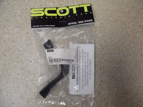 BOX21 01-5722 SCOTT BEAK BLACK FOR SCOTT GOGGLES 09-0128-0-0 NOS
