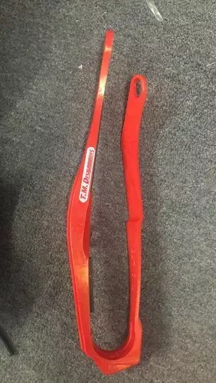TM DESIGNWORKS HCP-6SK-RD  HONDA FACTORY EDITION #1 REAR SLIDE N GUIDE KIT, RED