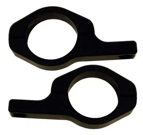 NOS ModQuad Racing Black 1 1/2 " Light Mounts Vertical Bottom Mounting Universal