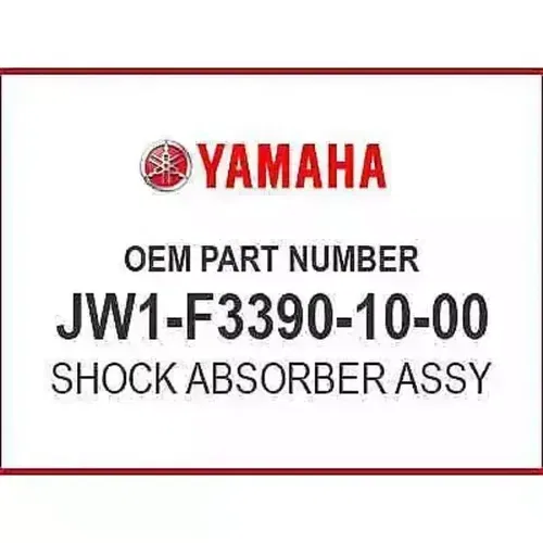 New In Box Yamaha SHOCK ABSORBER ASSEMBLY JW1-F3390-10 OEM NOS