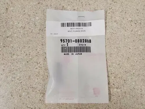 NEW OEM NOS HONDA BOLT FLANGE 8 X 28 PART# 95701-0802808