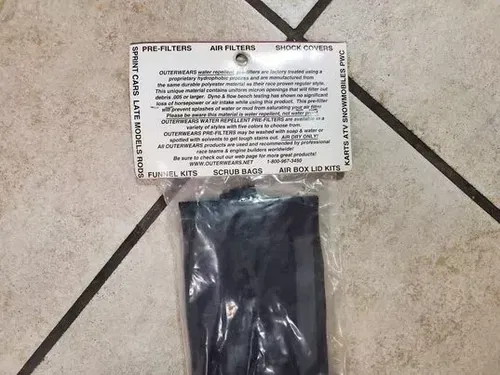 NEW BLACK OUTERWEARS WATER REPELLENT PRE-FILTER NOS PN# WR3300V