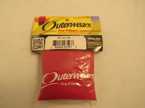 OUTERWEARS ATV PRE-FILTER SINGLE PRO-FLOW FOR YAMAHA 1987-2006 YFZ350 BANSHEE