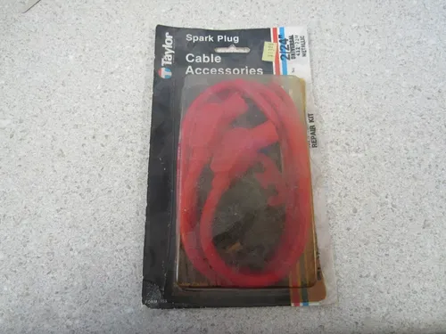 TAYLOR- 2/24 UNIVERSAL 432-72M METALLIC -SPARK PLUG CABLE ACCESSORY - NOS