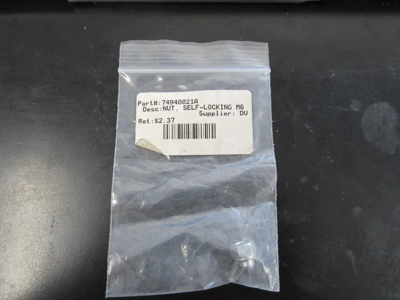 Ducati Self-Locking M6 Nut 74940021A – Genuine Motorcycle Replacement