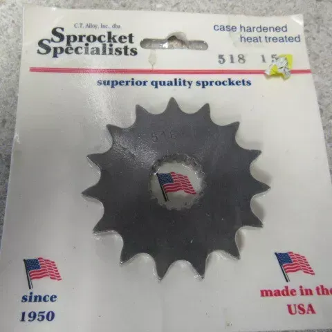 SPROCKET SPECIALISTS- 518  15- COUNTER SHAFT - N.O.S