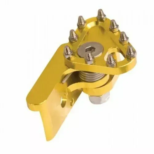 TORC1 RACING - 5600-06 - REPLACEMENT BRAKE PEDAL TIP, YELLOW