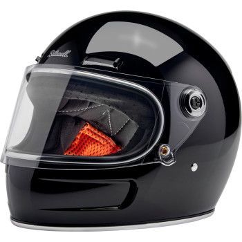 Biltwell Gringo SV Helmet - Gloss Black - Large