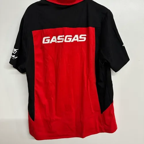 Factory Gasgas Pit Shirt Large 