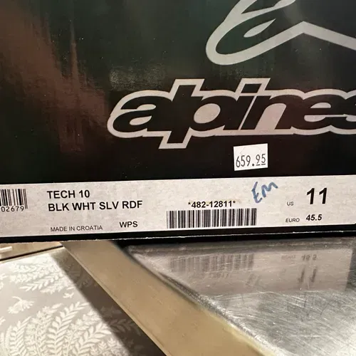 Alpinestars Tech 10 LE Vision, like NEW